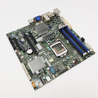 #ad Supermicro X11SSZ TLN4F LGA1151 Micro ATX MATX Motherboard DDR4 NO RAM CPU $89.03