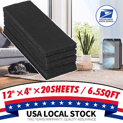#ad 20Pcs Carbon Air Vent Filters for Home Vent Filters Register Dust Control Home $14.99