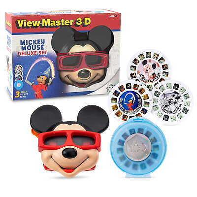#ad View Master Deluxe Edition: 3 Reels with Case $20.38