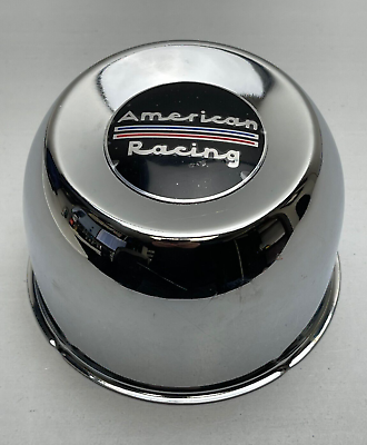 #ad *USED American Racing Chrome Push Thru Wheel Center Cap 1425092 $13.99