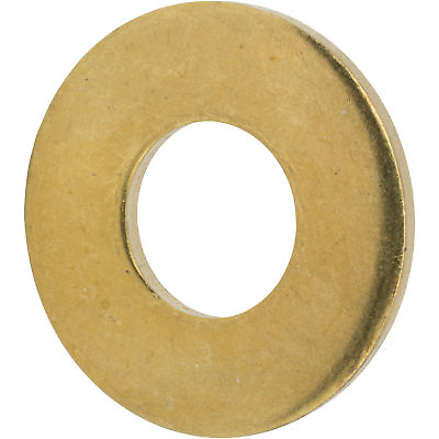 #ad #2 Solid Brass Flat Washers Commercial Standard Grade 360 Qty 100 $8.13