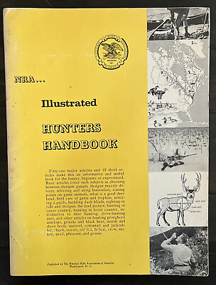 #ad #ad NRA Illustrated Hunters Handbook 1960 $5.99