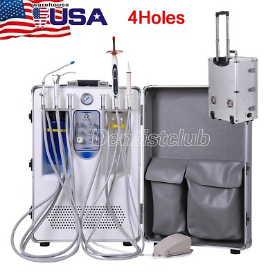 #ad Dental Turbine Delivery Unit Dental Treatment Machine Air Compressor Suction 4H $1055.12