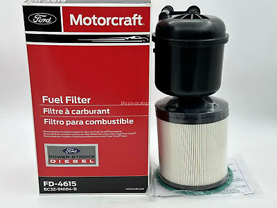 #ad Genuine Diesel Fuel Filter Motorcraft Kit FD 4615 11 16 6.7L Diesel NEW $17.99