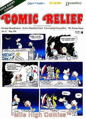 #ad COMIC RELIEF MAGAZINE 1989 Series #11 Very Fine $7.80