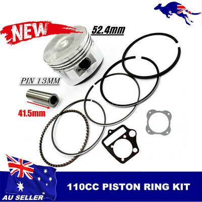 #ad 110cc 125cc LIFAN Engine Piston Ring Gasket PIT PRO Dirt Bike ATOMIK THUMPSTAR T AU $26.95