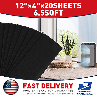 #ad Activated Carbon Air Vent Filters for Furnace Floor Register Vent Charcoal Carbo $14.88