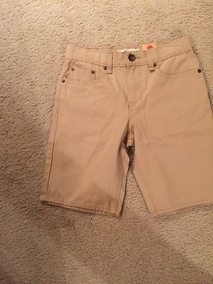 #ad Youth Boys Urban Pipeline Khaki Color Shorts Size 10 Reg NWT $15.75