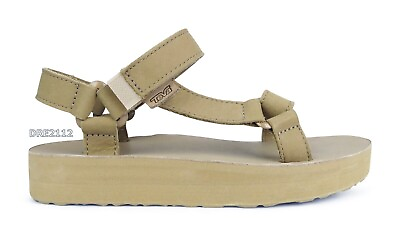 #ad Teva Midform Universal Leather Desert Sand Sandals Womens Size 6 NIB $57.95