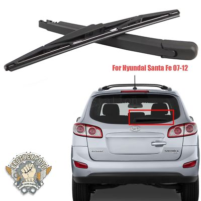 #ad New Fits Hyundai Santa Fe 988112B000 Rear Windshield Wiper Arm with Blade $9.99