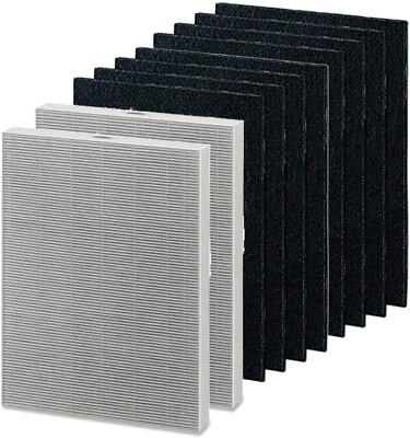 #ad 2 HEPA Air Purifier Filter 8 Carbons for Fellowes AP 300PH Air Purifier HF 300 $36.90