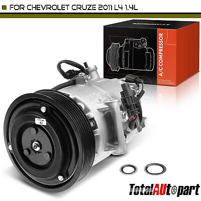#ad A C Compressor w Clutch for Chevrolet Cruze Eco LT LTZ 2011 L4 1.4L	13395695 $145.49