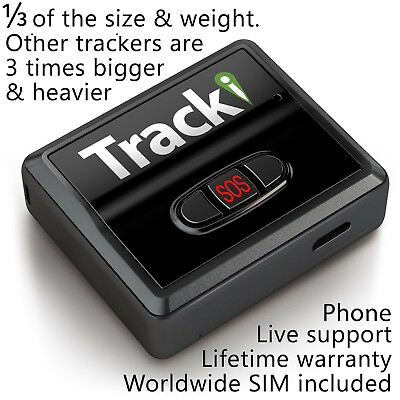 Tracki 4G GPS Tracker Mini Real time Hidden Dog Car Vehicle kids Tracking device $18.88