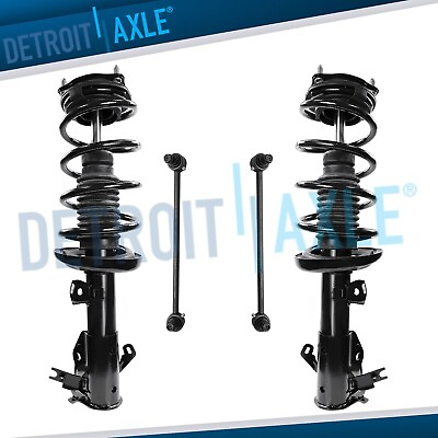 #ad 2x Front Struts w Spring 2x Sway Bar Links for 2013 2014 2015 Honda Civic NO SI $163.06