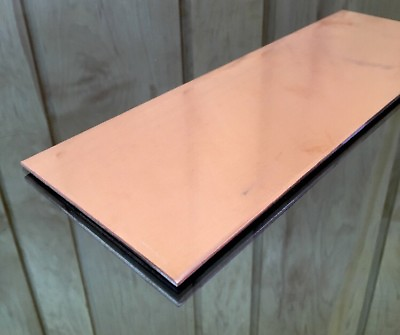 #ad 1 8quot; COPPER SHEET PLATE NEW 4quot;x12quot; .125 THICK *CUSTOM SIZES AVAILABLE* $31.15
