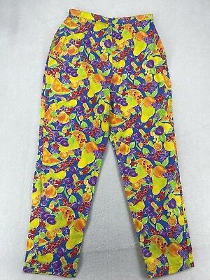 #ad Eagles Eye 12 Pants Floral 29x29 NEW Side Zip W2719 E0 $10.00