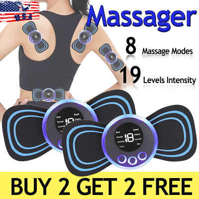 #ad Portable Mini Electric Whole Body Massager Neck Massage Relief Pain Device 2023 $6.55