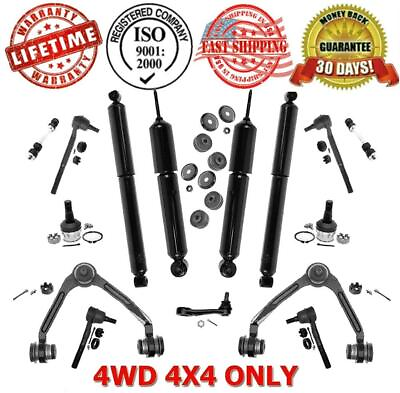#ad Suspension and Steering Chassis 15pc Kit for Ford F150 1997 2003 All Wheel Drive $310.00
