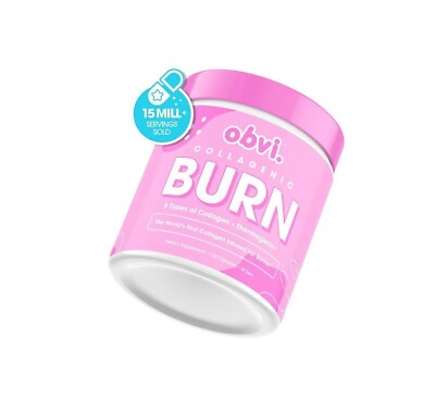 #ad Obvi Collagenic Burn Collagen Fat Burner 120 Capsules New Sealed $16.99