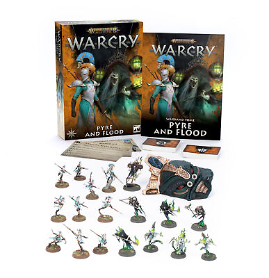 #ad Warcry: Pyre amp; Flood English Warhammer AOS Age of Sigmar $110.50