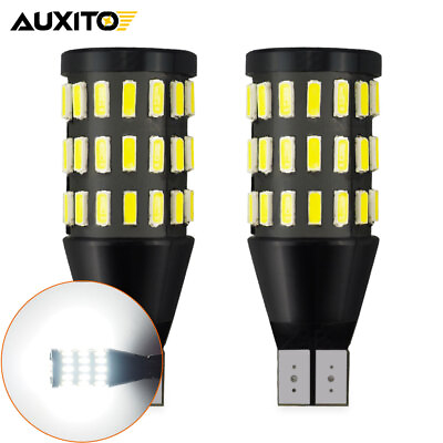 #ad 2X AUXITO Backup Reverse Lights 921 T15 912 LED White 6000K Bulb 2200LM 54H $11.99
