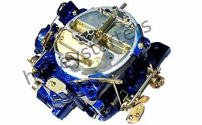 REBUILT MARINE CARBURETOR QUADRAJET FOR 305 CID V8 ENGINES ELECTRIC CHOKE BLUE $365.00
