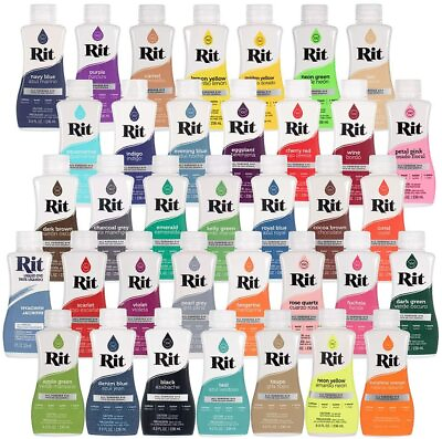 #ad Rit All Purpose Liquid Dye 8 Oz *Pick A Color* Same Day Shipping $6.99