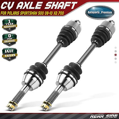 #ad #ad 2x Rear Left amp; Right CV Axle Assembly for Polaris Sportsman 500 08 10 800 X2 700 $119.99