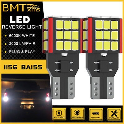 #ad LED Backup Reverse Light 921 912 T15 Error Free 30SMD Bulb for Kia Optima 09 19 $10.99