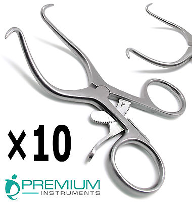 #ad 10× Dental Gelpi Retractor 3.5quot; 89cm Sharp Point Surgical Veterinary New Tools $111.64