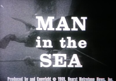 #ad Screen News Digest quot;Man In The Seaquot; 1969 16mm 800ft reel $75.00