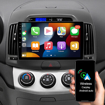 #ad 32GB CAR RADIO STEREO GPS NAVI PLAYER FOR HYUNDAI ELANTRA 2006 2012 ANDROID 12 $139.00