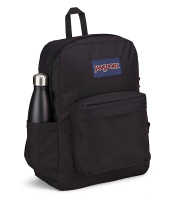 #ad JanSport SurperBreak Plus Backpack Black $23.88