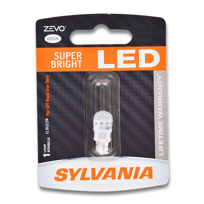 #ad Sylvania ZEVO 1 Pack 2825LED LED Bulb Dome License Map Trunk Cargo Area bd $11.49