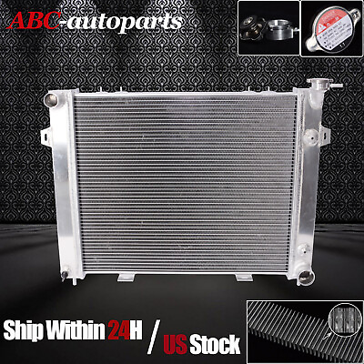 #ad Cooling All Aluminum Radiator Fit For Jeep 1993 1997 Grand Cherokee 5.2L V8 AT $129.99