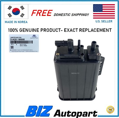 #ad GENUINE⭐VAPOR CANISTER FUEL ASSEMBLY FOR 15 17 ACCENT 12 19 RIO # 31420 1W600 $100.00
