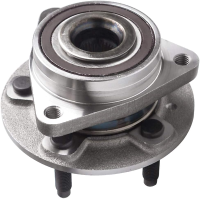 #ad 513315 With 15 Inch Wheels5 Lug Front Wheel Hub and Bearing Assembly Fit for $63.81
