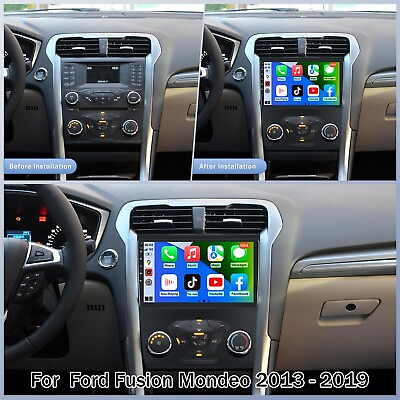 #ad For Ford 2013 2016 Fusion Mondeo Android 12 Car Radio Apple Carplay GPS Navi FM $146.31