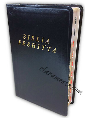 #ad Biblia Peshitta Pastoral del Araemo de los antiguos manuscritos con indice $35.99