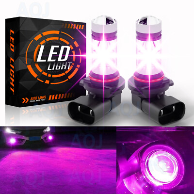 #ad Pink Purple 9006 HB4 LED Fog Light Bulbs FOR Dodge RAM 1500 2500 3500 2013 2018 $15.85