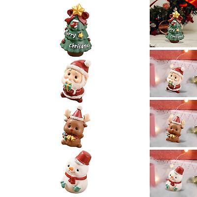 #ad Mini Christmas Tree Decorations Desktop Decor for Party Landscape Festival $9.94