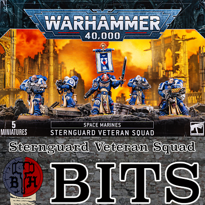 #ad Warhammer 40k Space Marines Sternguard Veteran Squad Box Set BITS multi listing $1.50