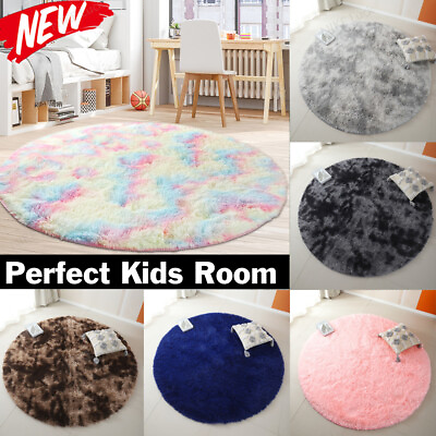 #ad Super Soft Shaggy Rugs Fluffy Carpets For Non Slip Shag Bedside Rug in 8 Colors $25.99