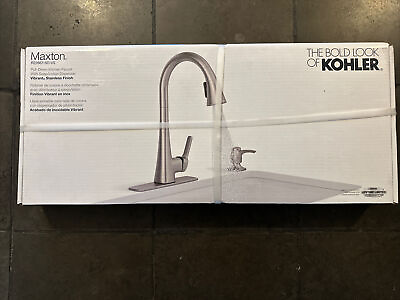 Kohler Maxton Pull Down Kitchen Faucet Vibrant Stainless Steel $110.00