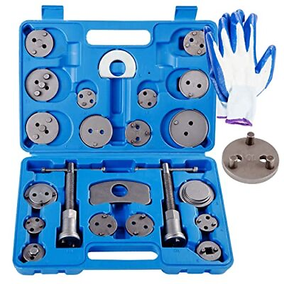 #ad 22pcs Brake Caliper Rewind Tool Kit to Wind Back Front and Rear Disc Brake GBP 35.99
