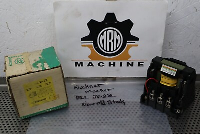 #ad Klockner Moeller DIL 2V 22 Contactor New Old Stock See All Pictures $189.99