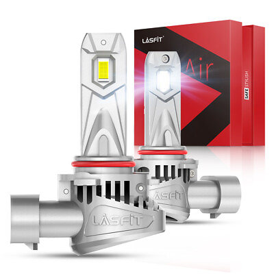 #ad Lasfit 9005 LED Headlight Bulbs High Beam 60W 6000LM Bright 6000K Conversion Kit $49.99