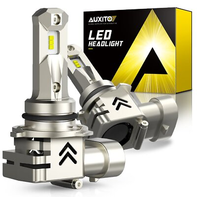 #ad 2x AUXITO 9006 LED Headlights Bulbs Low CANBUS Beam Wireless 6000K White Lamps $39.99