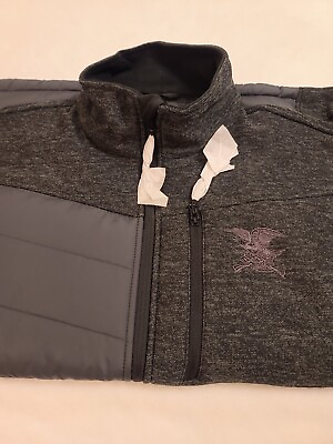 #ad NWT NRA Full Zip Jacket Multiple Pockets Purple Emblem; Size XL; RN#102635 $39.49