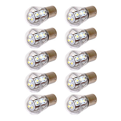 #ad 10 Pack HQRP 1.6W BA15s 15 LEDs Bulb for 93 1141 1156 RV Interior Ceiling Porch $62.95